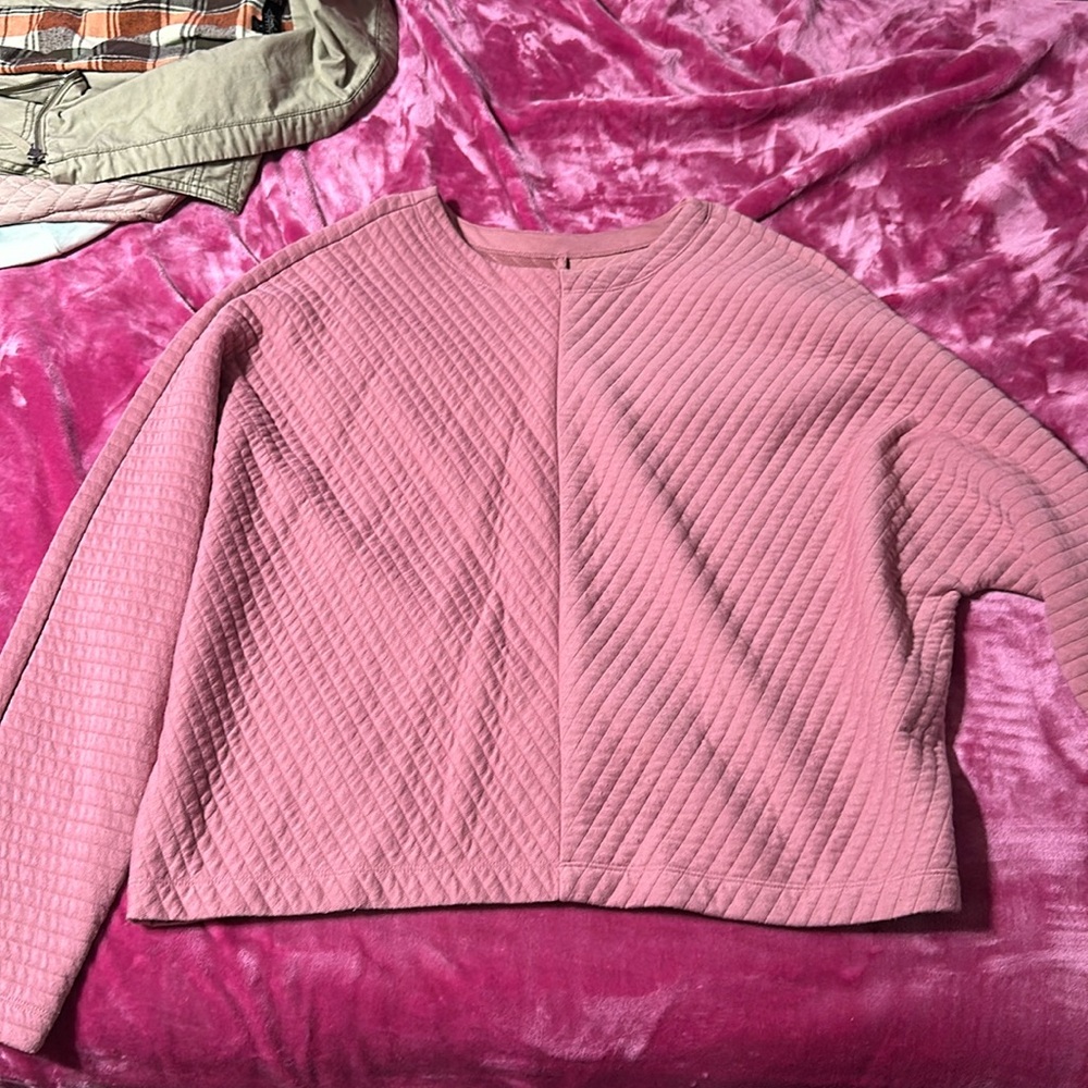 Pink sweatshirt